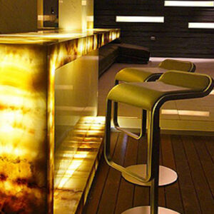 Rainbow Onyx Cross Cut