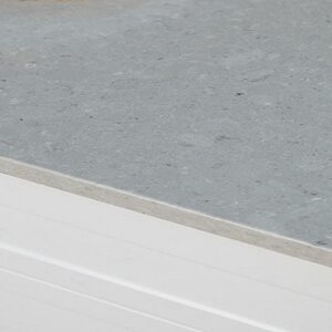 Caesarstone Clamshell Quartz countertop in a modern kitchen