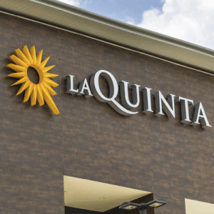 Exterior of a building with Neolith Iron Corten cladding in the UK.