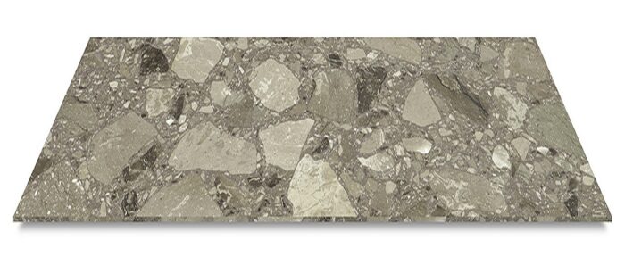 Tiles & Walls Compac Classic Brown marble slab highlighting its unique stone pattern and texture.