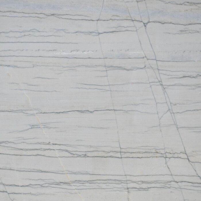 White Quartzite - Worktops White Quartzite slab with natural veining, ideal for interiors and exteriors in London, UK