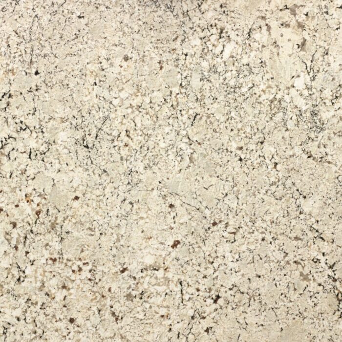 Olimpo Granite - Worktops Close-up of Olimpo Granite surface showing intricate patterns, available in London, UK.