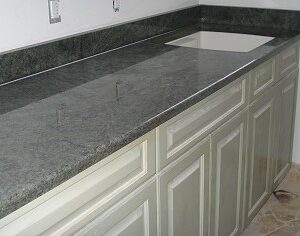 Verde San Francisco Granite kitchen worktop installation