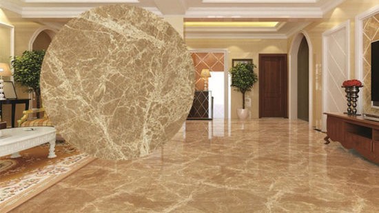 Flooring Luxurious interior featuring Emperador Light Marble flooring in a spacious living room