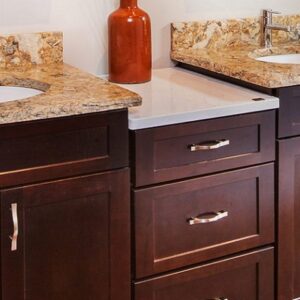 Cambria Buckingham Quartz worktop installed in a modern kitchen setting.