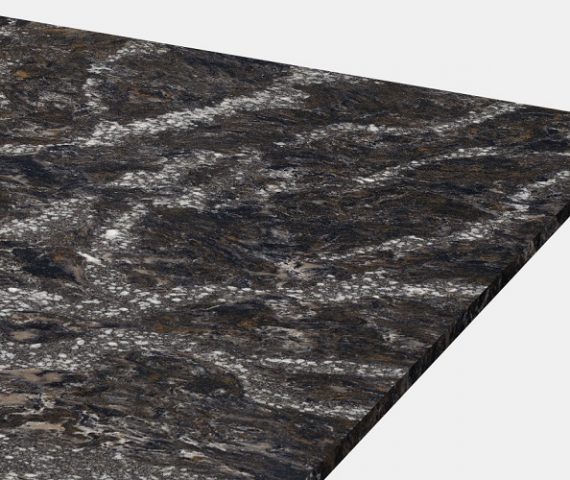 Tiles & Walls Cambria Ellesmere Quartz countertop with intricate patterns