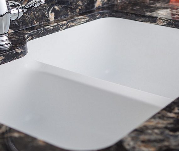 Flooring Cambria Hollinsbrook Quartz worktop with an integrated white sink