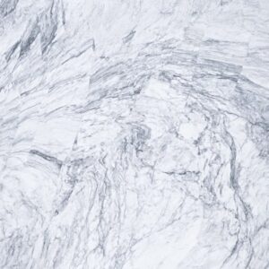 Close-up of Mont Blanc Marble with dark veins, perfect for UK interiors