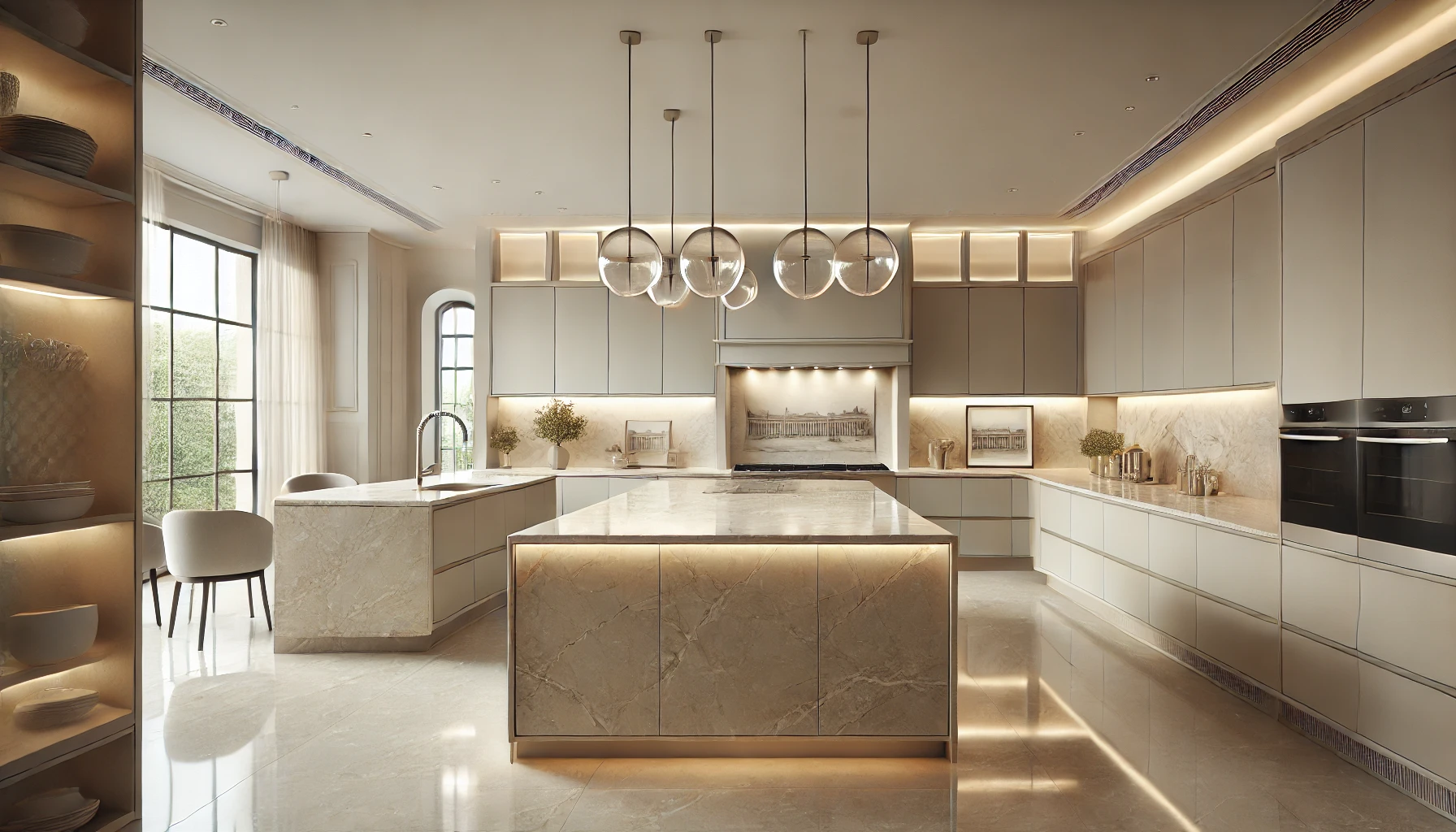 Unistone Taj Mahal Quartz: The Ideal Worktop for Luxury Kitchens Combining Beauty with Durability
