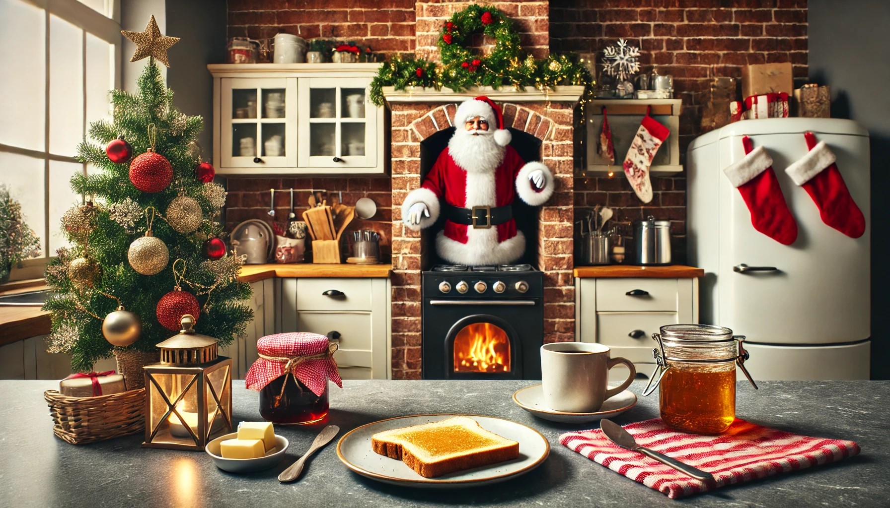 Discover What Santa Claus Likes to Eat Based on Your Kitchen Worktop