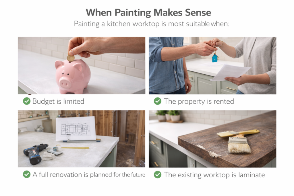 When Painting Makes Sense