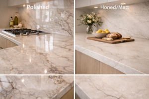 Finishes: polished is not dead, but matt is having a moment