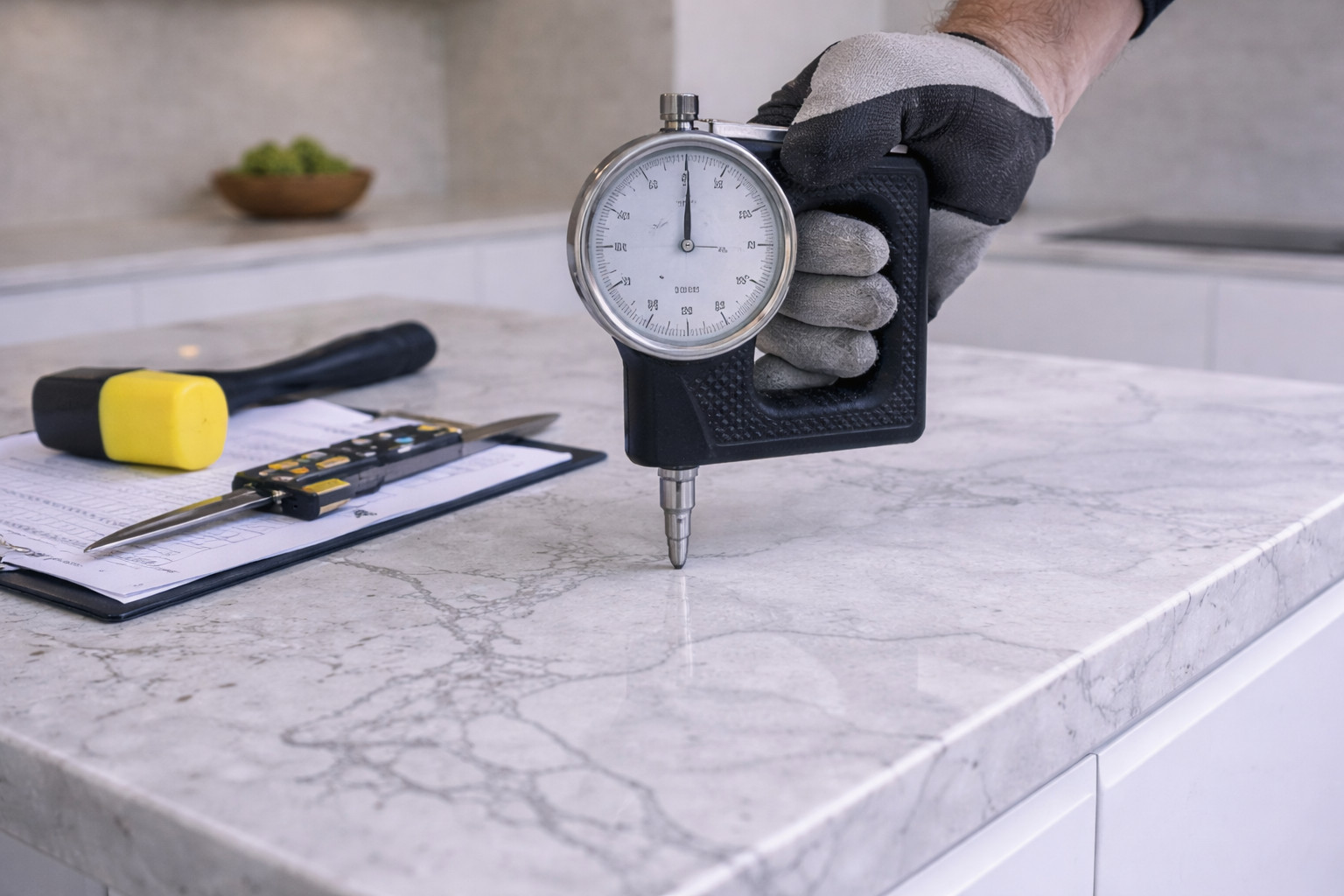 Kitchen Worktop Materials: Hardness and Impact Resistance Explained