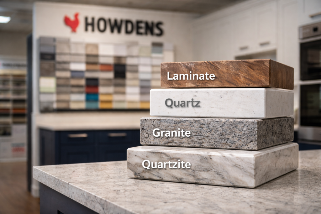 Materials Commonly Found in Howdens Worktops