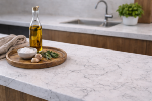 Quartz Worktops: Engineered Perfection