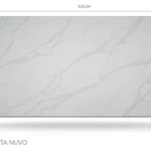 Cimstone Calacatta Nuvo quartz slab dimensions
