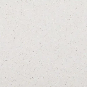 Close-up of Quartzforms MA White Quartz surface with subtle grains