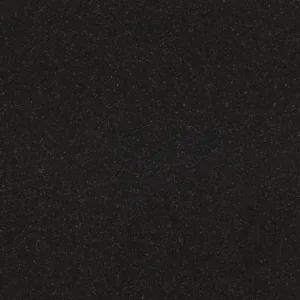 Close-up of Quartzforms Pebble Black Quartz surface, showcasing its elegant texture, popular in London kitchens.