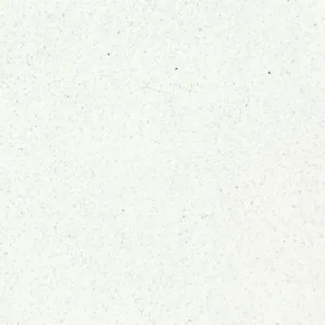 Close-up of CRL Arctic Shimmer Quartz surface with delicate white mottle