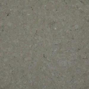 Close-up of CRL Sahara Quartz surface with light brown speckles