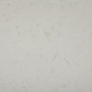 Close-up of CRL Knightsbridge Quartz surface with delicate grey veins