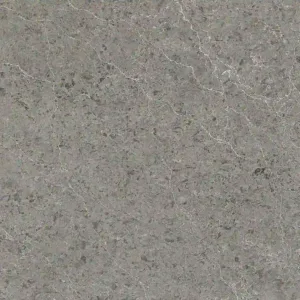 Close-up of CRL Pearl Grey Quartz surface texture
