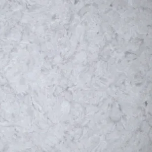 Close-up of CRL Atlantic Gris quartz surface texture