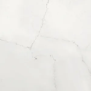 Close-up of CRL Quartz Messina surface with subtle veining, perfect for industrial kitchens in London.