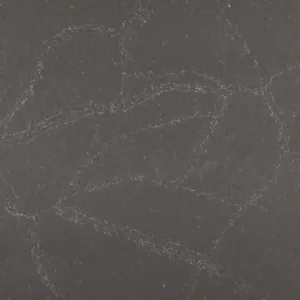 Close-up of CRL Siena Honed Quartz surface with marble-like veining