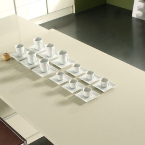 Modern kitchen featuring Compac Arena Quartz surface