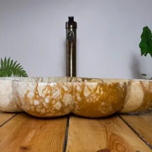 Golden Shell Marble