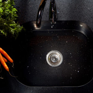 Silestone by Cosentino Integrity ONE Sinks Negro Stellar 1