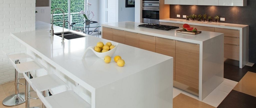 How to Entirely Pair two Different Kitchen Worktop Materials?