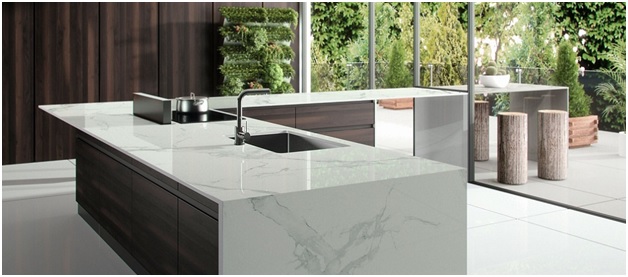 How to Use Marble, Quartz and Porcelain Countertops to Warm up Your Room