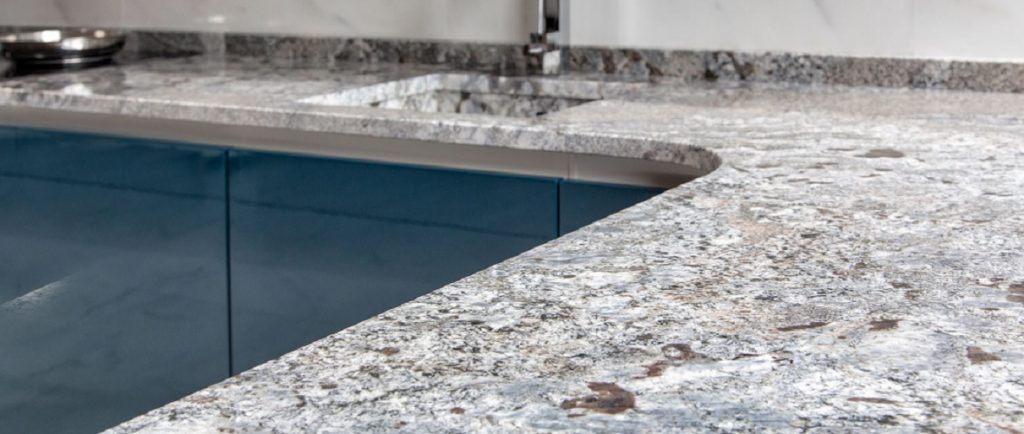 Bianco Macchiato granite worktops