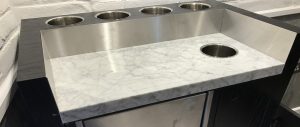 carrara marble worktops