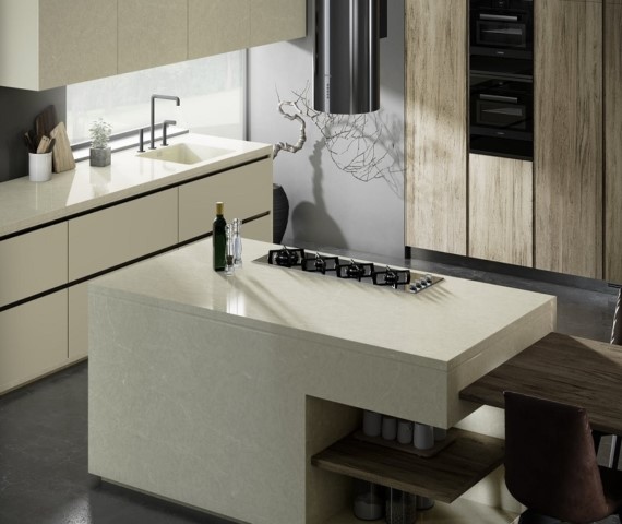 Style your Kitchen with Cosentino's New Silestone Silken Pearl