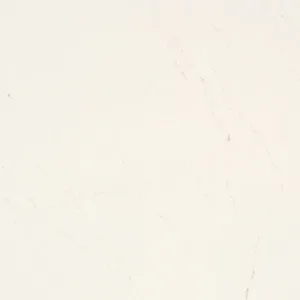 Close-up of Caesarstone Aterra Blanca quartz surface showing subtle veining