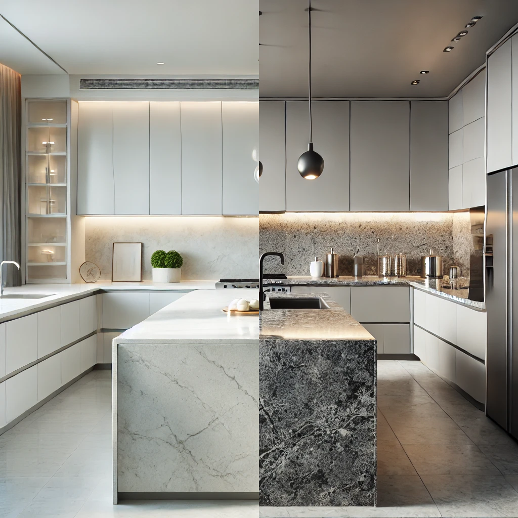 Granite vs. Quartz: Which is the Best Choice for your Kitchen Worktop in the UK?